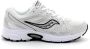 Saucony Witte Veterschoenen Optische Sneakers White Unisex - Thumbnail 1