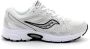 Saucony Witte Veterschoenen Optische Sneakers White Unisex - Thumbnail 8