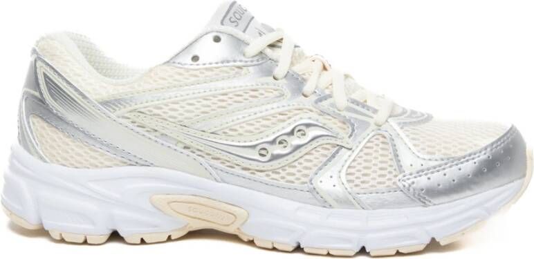 Saucony Witte Lage Sneakers Ride Millennium Multicolor Dames