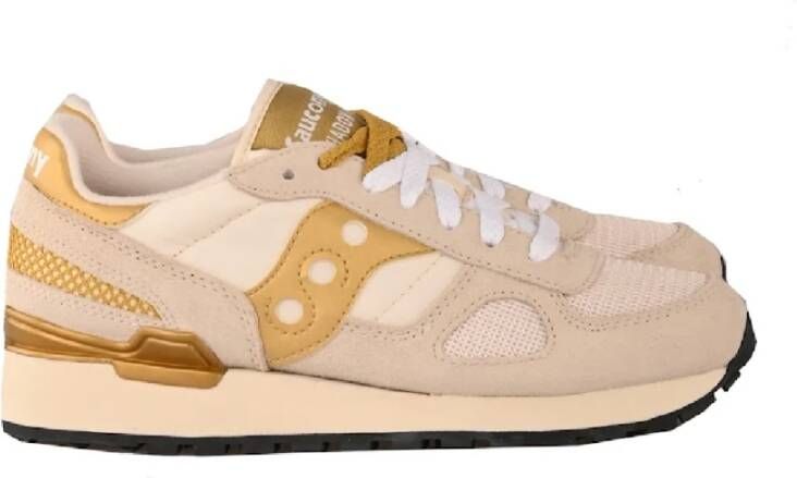 Saucony Stabiliserende Suède Sneakers voor Dames White Dames