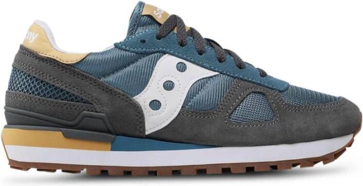 Saucony Originele Shadow Gymschoenen Blauw Heren