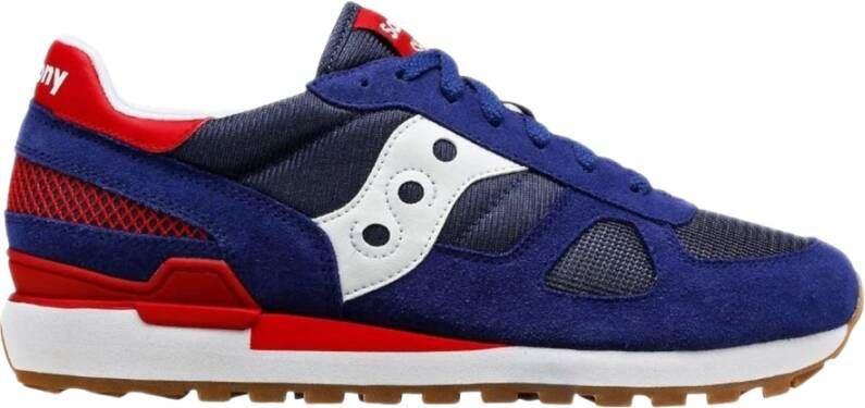 Saucony Stijlvolle Comfort Sneakers Blauw Heren