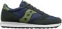 Saucony Originele Jazz Logo Groene Sneakers Blue Heren - Thumbnail 1