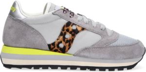 Saucony Stijlvolle Bruine Sneakers Grijs