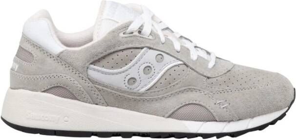 Saucony Unisex Sneakers van Suède en Synthetisch Materiaal Gray