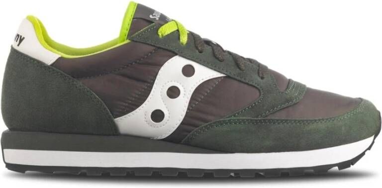 Saucony Stijlvolle en comfortabele herensneakers Groen Heren