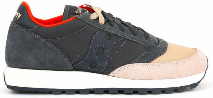 Saucony Unisex Sneakers Synthetisch Materiaal Suède Gray