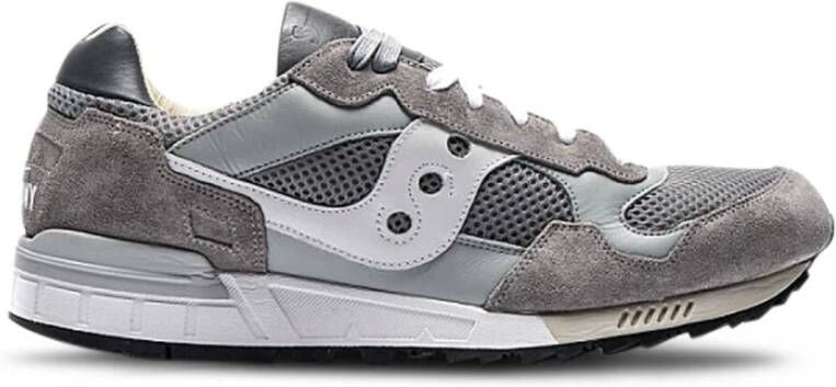 Saucony Stoffen en Suède Sneakers met Rubberen Zool Gray Heren