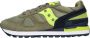 Saucony Groene Sneakers met Stoffen Voering en Rubberen Zool Groen Heren - Thumbnail 1