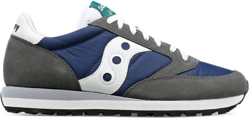 Saucony Stijlvolle en comfortabele sneakers in Grigio Blu Navy Grijs Heren