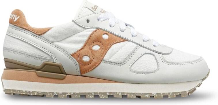 Saucony Witte Shadow Original Sneakers White Dames