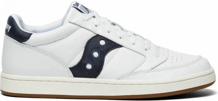Saucony Witte Leren Sportschoenen White Heren