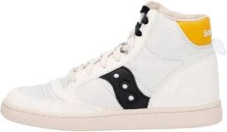 Saucony Hoge Jazz Court Sneakers in Wit White Heren