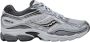 Saucony Progrid Omni 9 Heren Schoenen Grijs Maat: 44.5 Mesh Synthetisch Foot Locker - Thumbnail 1