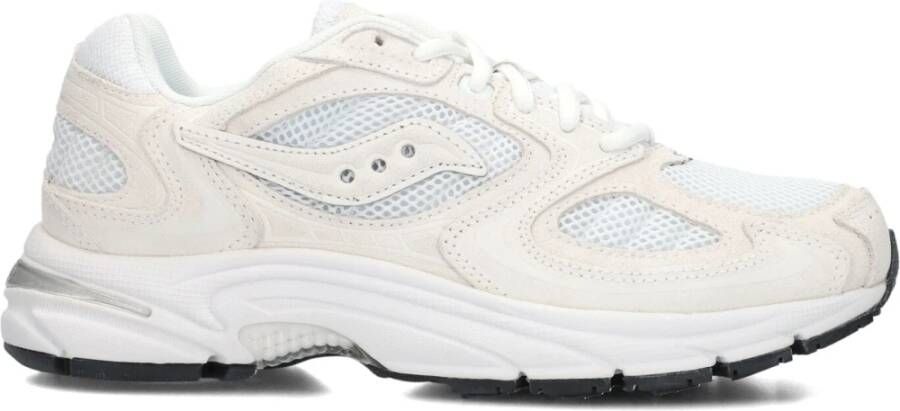 Saucony Sportieve Witte Chunky Sole Sneakers