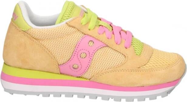 Saucony Jazz Triple Limited Edition Sneakers Yellow Dames