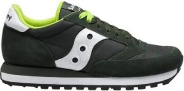 Saucony Stijlvolle en comfortabele herensneakers Groen Heren