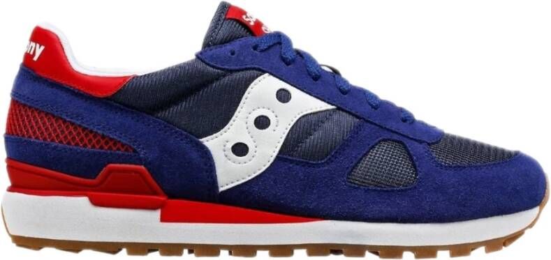 Saucony Stijlvolle Comfort Sneakers Blauw Heren