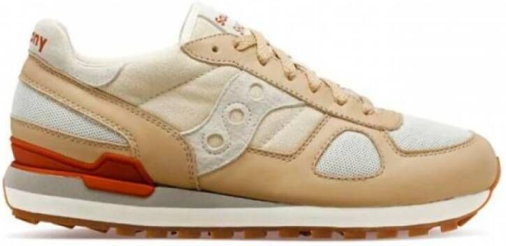 Saucony Stijlvolle Comfortabele Sneakers Beige Heren
