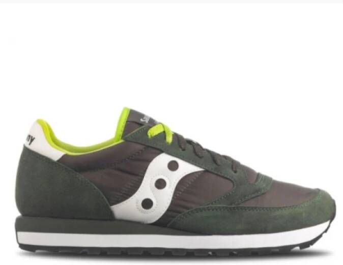 Saucony Stijlvolle Comfortabele Sneakers Green Heren