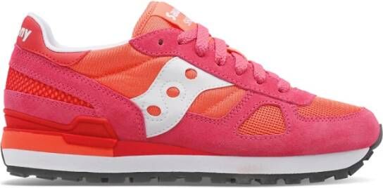 Saucony Lichtgewicht Shadow Sneakers voor vrouwen Red Dames