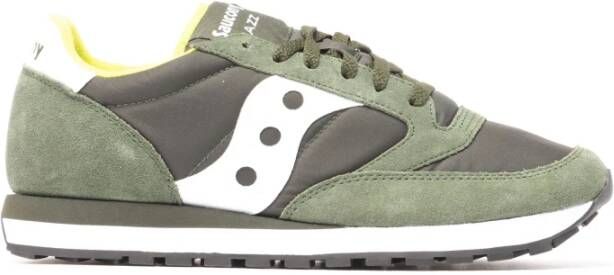 Saucony Stijlvolle en comfortabele herensneakers Groen Heren