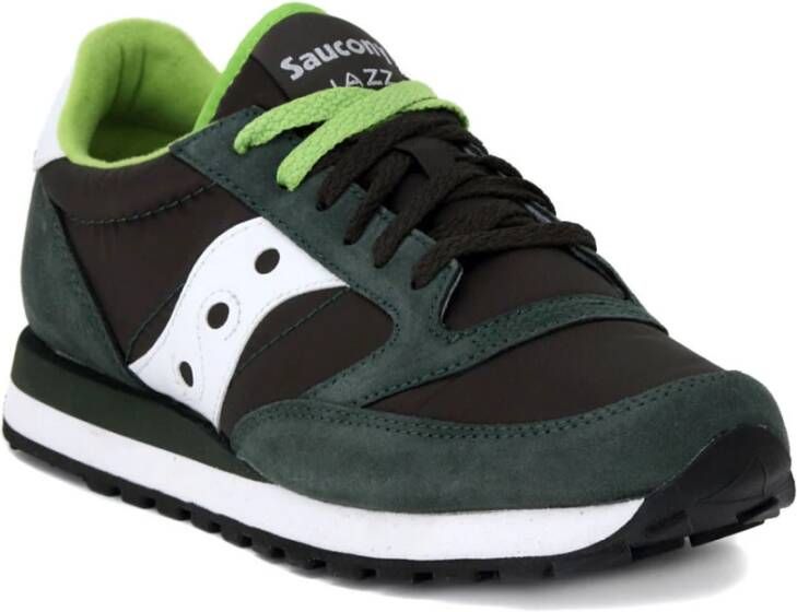 Saucony Stijlvolle en comfortabele herensneakers Groen Heren