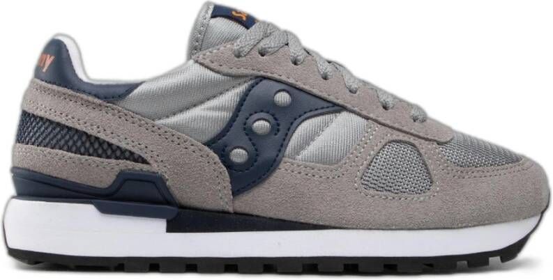 Saucony Shadow Original Sneaker Middengrijs Donkerblauw