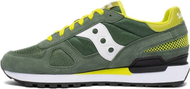 Saucony Groene Originele Sneakers met Logo Green Heren