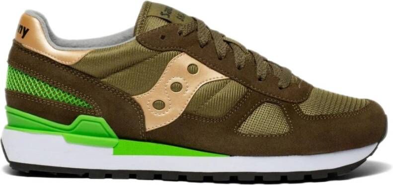 Saucony Stijlvolle Heren Sneakers Groen Heren