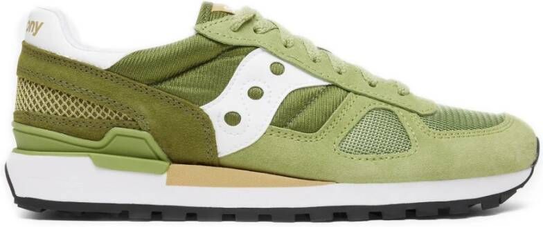 Saucony Stijlvolle Herensneakers Groen Heren