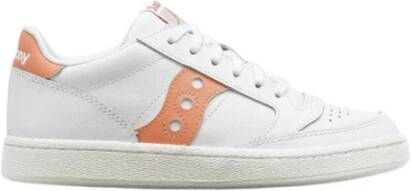 Saucony Stijlvolle Jazz Court Sneakers voor Vrouwen White Dames