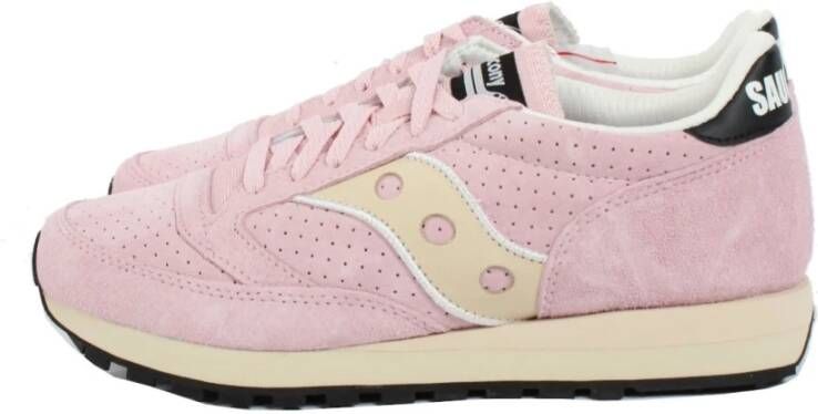 Saucony Stijlvolle Roze Grijze Jazz 81 Sneakers Pink Heren