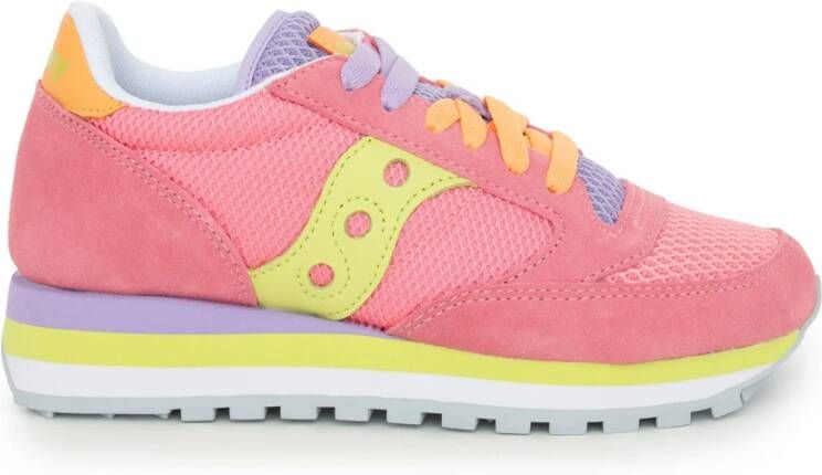 Saucony Stijlvolle Sneakers voor Dames Verbeter je Modestijl! Roze Dames