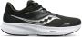 Saucony Stijlvolle Zwart Witte Ride 16 Sneakers - Thumbnail 1