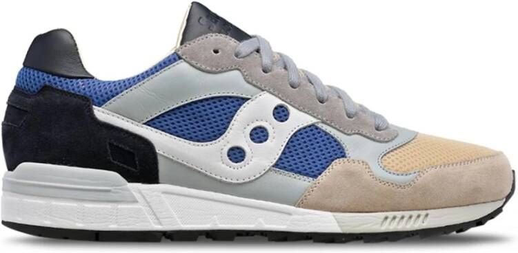 Saucony Unisex Sneakers met Stoffen en Suède Bovenwerk Blue Heren