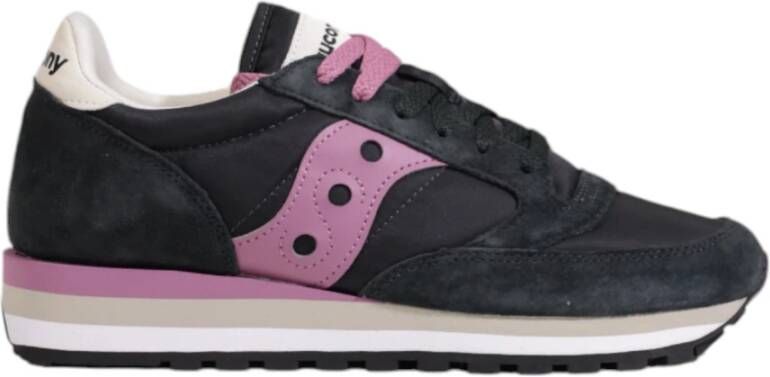 Saucony Zwarte Sneakers Lichtgewicht Comfort Beperkte Oplage Black Dames