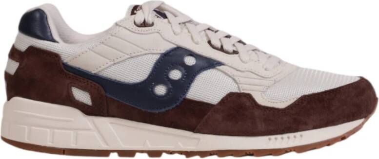 Saucony Shadow 5000 Heren Schoenen Beige Maat: 42.5 Suède Foot Locker