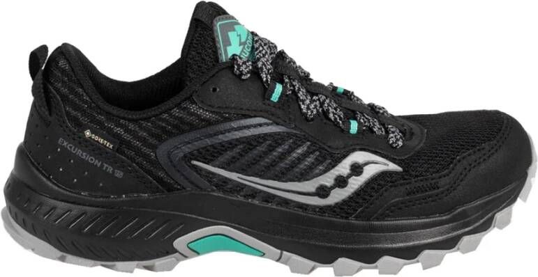 Saucony Trail hardloopschoenen met Gore-Tex technologie Black Dames