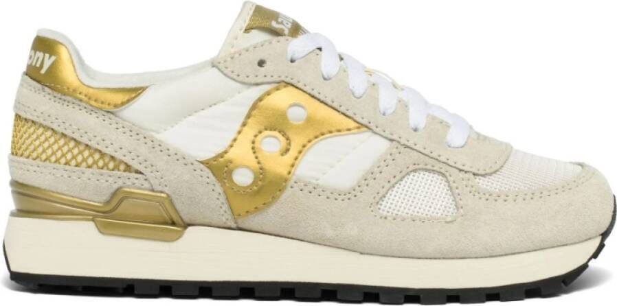 Saucony Stabiliserende Suède Sneakers voor Dames White Dames - Foto 6