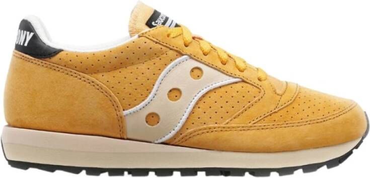 Saucony Jazz-81_S707 Gele Sneakers Stijlvol en Comfortabel Geel
