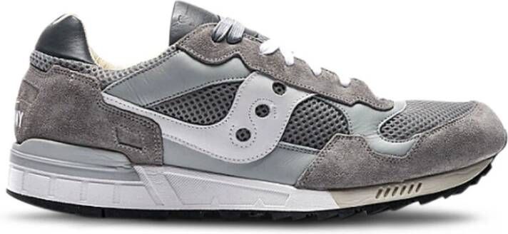 Saucony Stoffen en Suède Sneakers met Rubberen Zool Gray