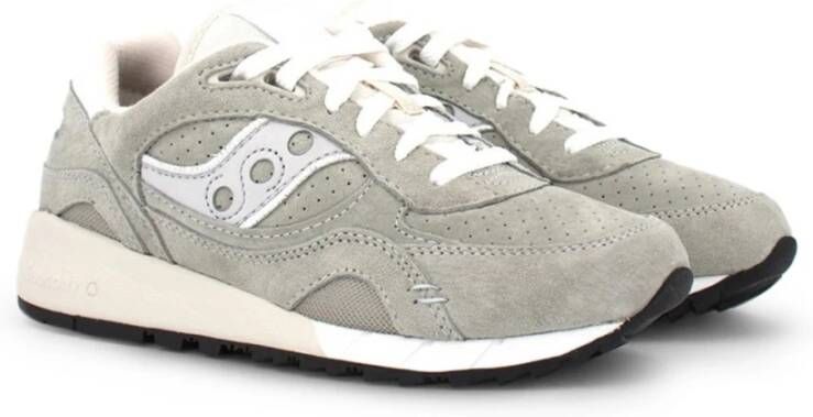 Saucony Unisex Sneakers van Suède en Synthetisch Materiaal Gray Heren