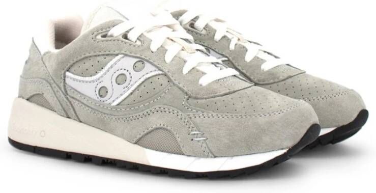 Saucony Unisex Sneakers van Suède en Synthetisch Materiaal Gray