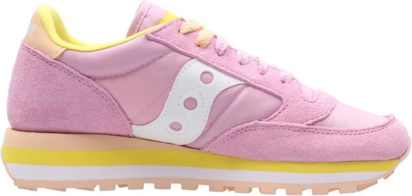 Saucony Verhoogde Jazz Triple Sneaker Pink Dames - Foto 3