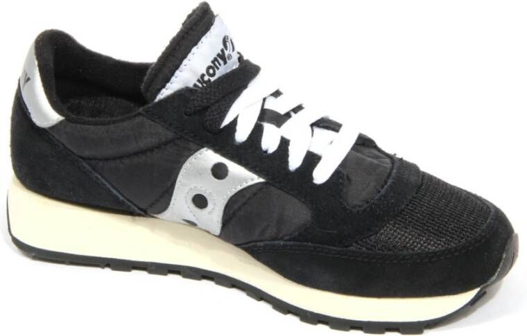 Saucony Vintage Jazz Original Schoenen in Zwart Zilver