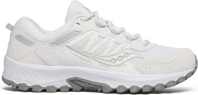 Saucony Witte Grid Peak Hardloopschoenen
