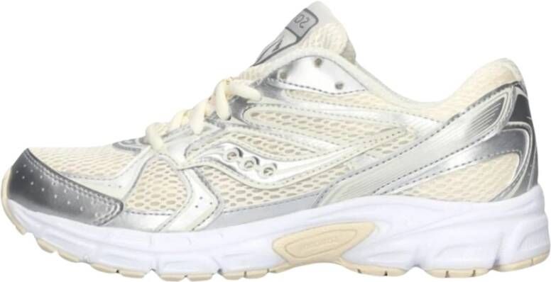 Saucony Witte Lage Sneakers Ride Millennium Multicolor Dames