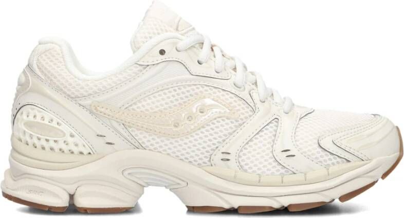 SAUCONY Lage Sneakers Progrid Triumph 4 Maat: 40 Materiaal: Mesh Kleur: Wit