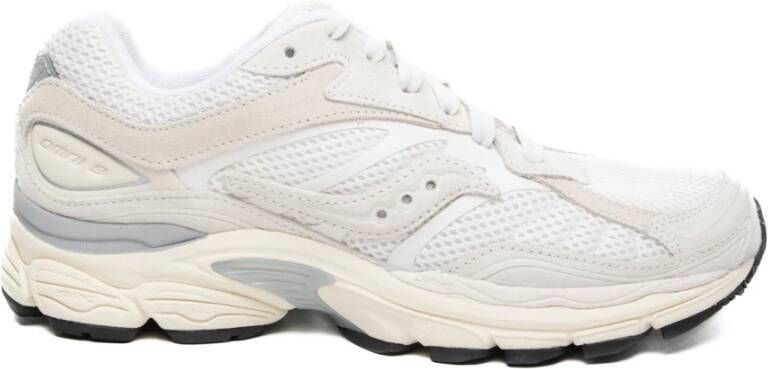 SAUCONY Lage Sneakers Progrid Omni 9 Maat: 37 Materiaal: Mesh Kleur: Wit
